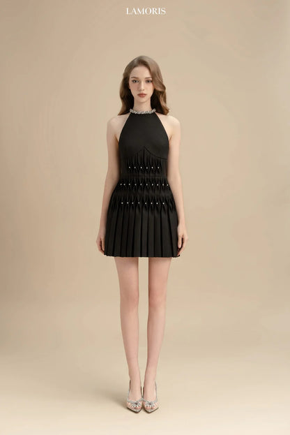 LAMORIS Smocking Stone Dress