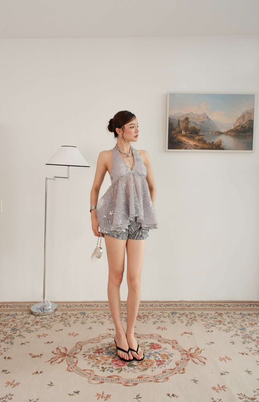 Chan.closet Jinsi Set-Grey
