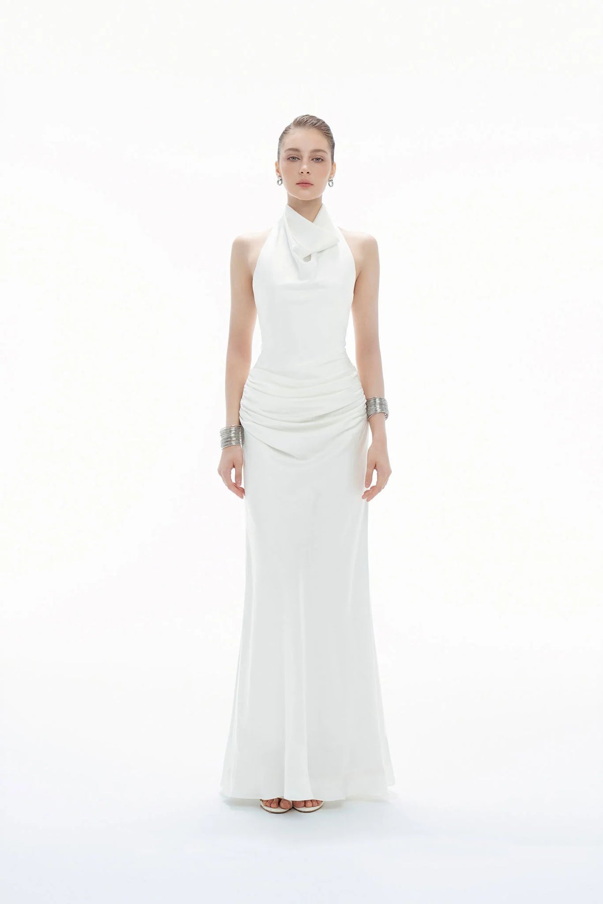 BYDENIO Eleanor Backless Fishtail MaxiDress