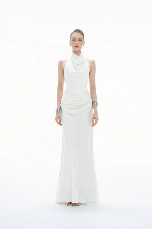 BYDENIO Eleanor Backless Fishtail MaxiDress