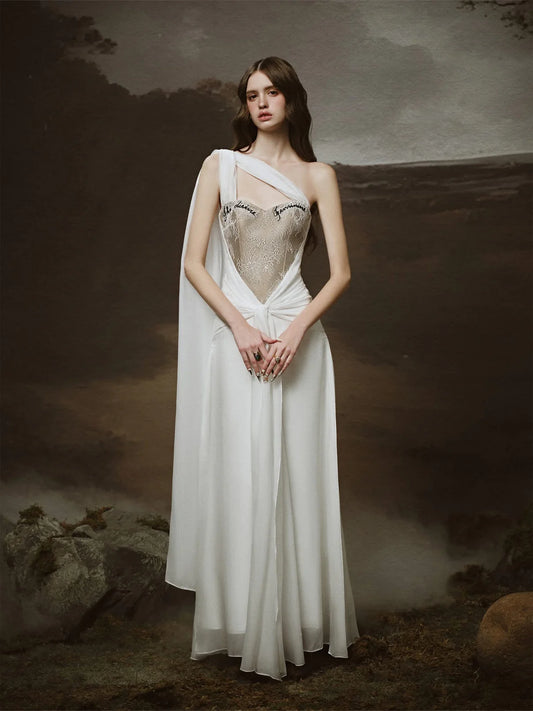 [品牌授权] LINH PHUNG White Venusa Maxi Dress