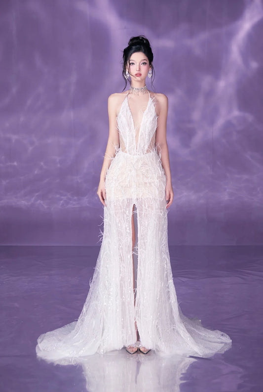 [品牌授权]By Jenny White Ami Maxi Dress