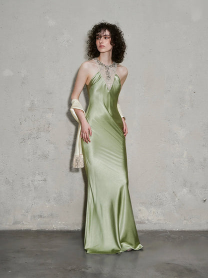 OIA Cinnabar Dress – Sage Green