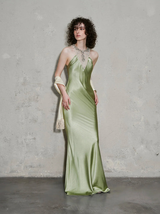 OIA Cinnabar Dress – Sage Green