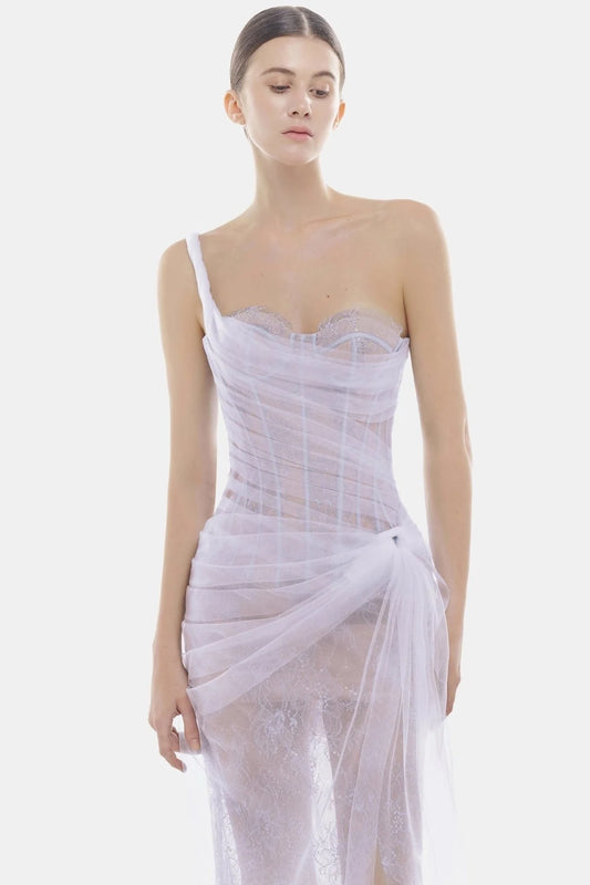 [品牌授权] MONTSAND Purple Mara Maxi Dress