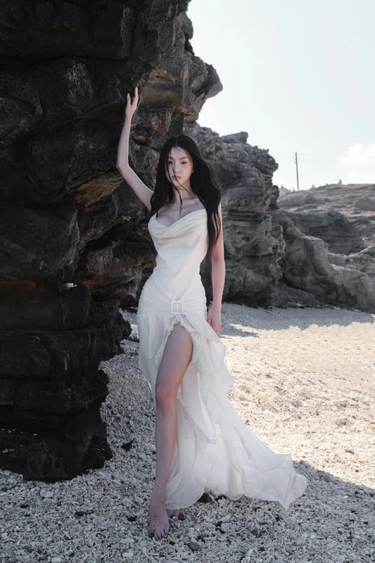 [品牌授权] ONONMADE [Best Seller] Calla Lily Midi Dress