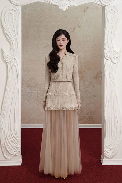 Delicate ROXI JACKET & ROXI DRESS （SET）