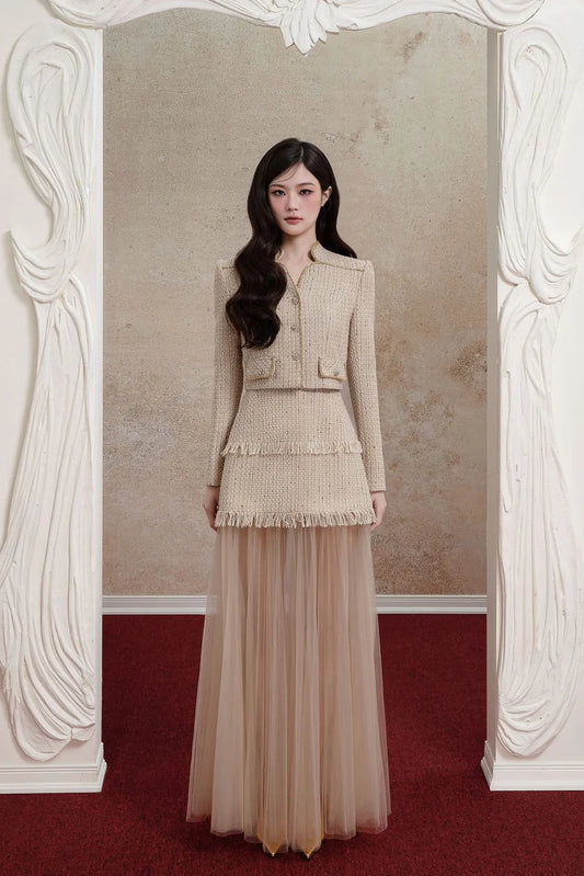 Delicate ROXI JACKET & ROXI DRESS （SET）