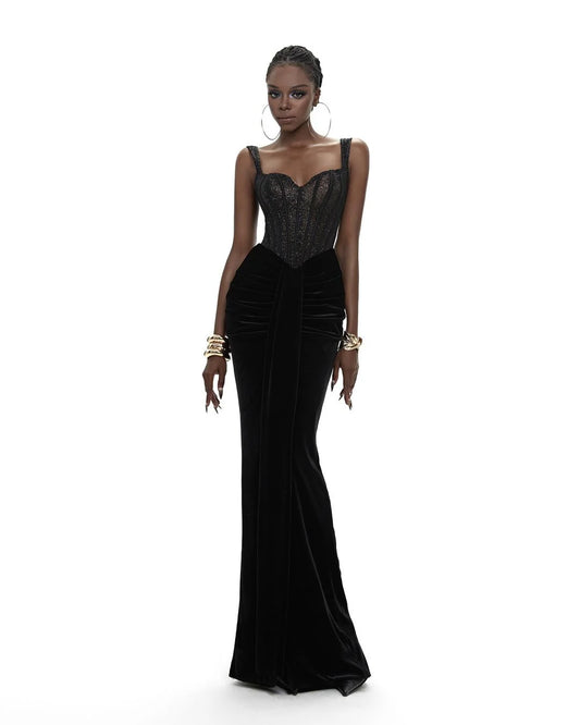 [品牌授权] MAEL FEMME Black Sequin Mini Dress