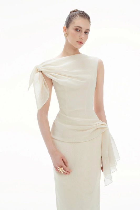 BYDENIO Eleanor Backless Fishtail MaxiDress