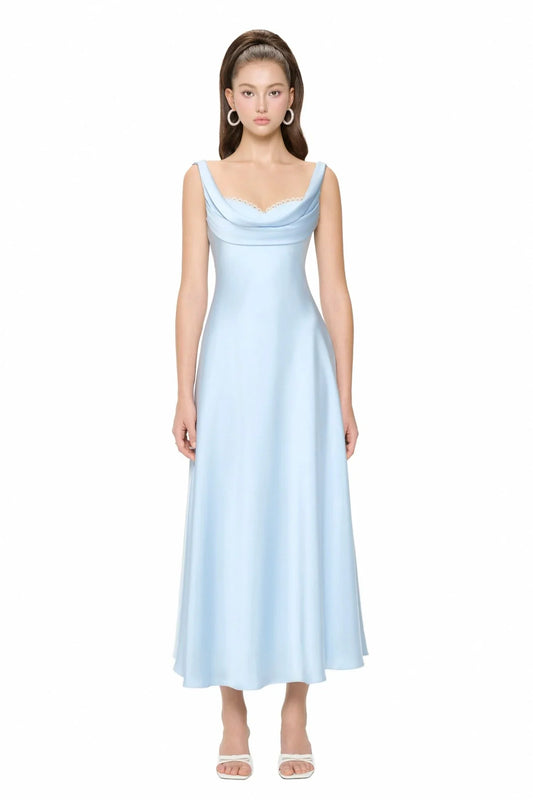 Jubin MILA DRESS (BLUE)
