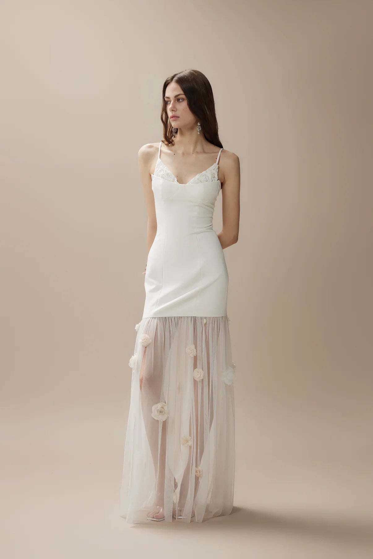 FA SOGNO White Maxi Dress
