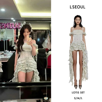 [品牌授权] LSEOUL [Star Style] LOTIS DRESS SET