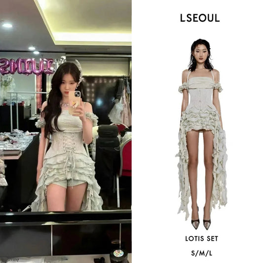 [品牌授权] LSEOUL [Star Style] LOTIS DRESS SET