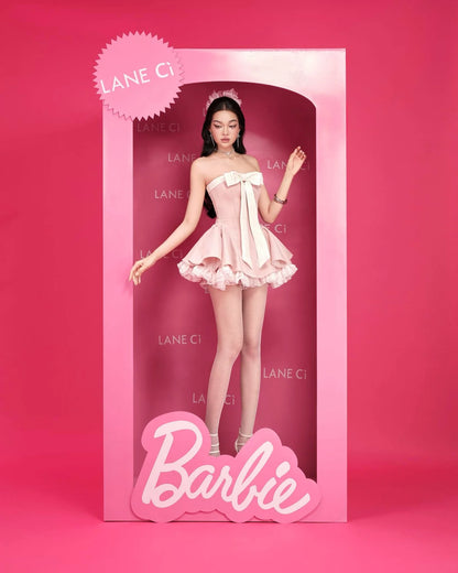 [品牌授权] LANE Cì Bunny Dress pink
