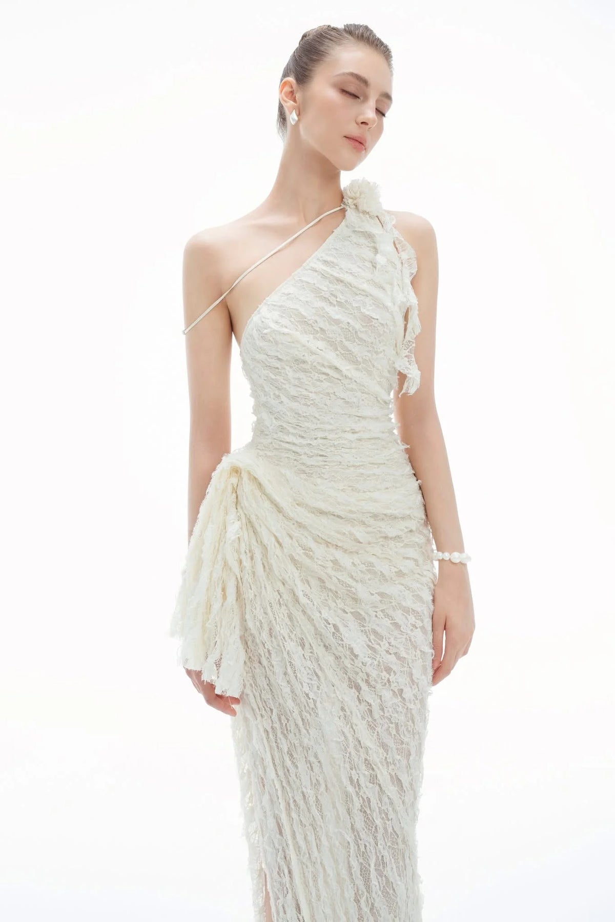 BYDENIO Beatrice Asymmetrical Slit Dress