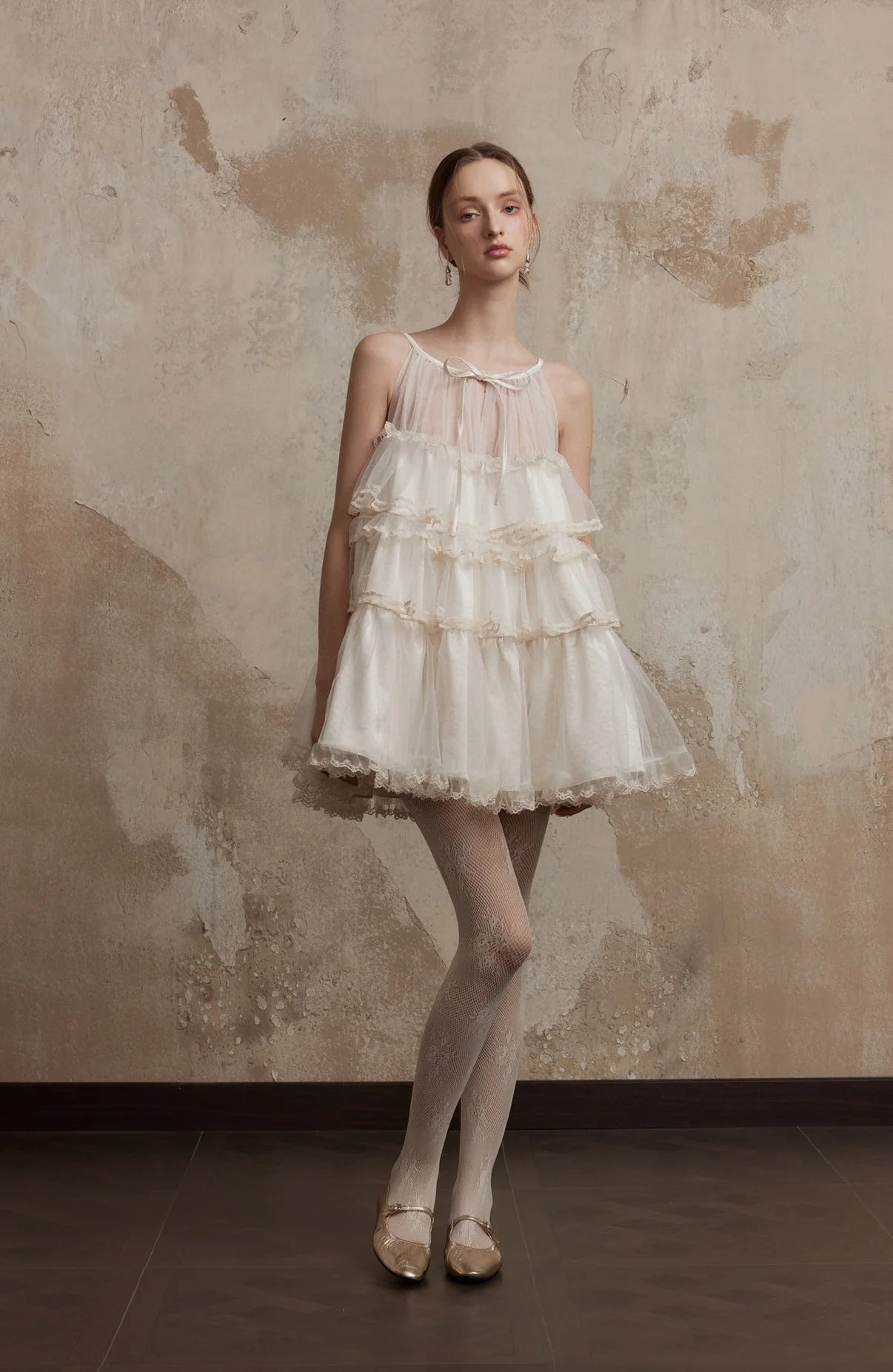 FA SOGNO WHITE MINI DRESS - WHITE