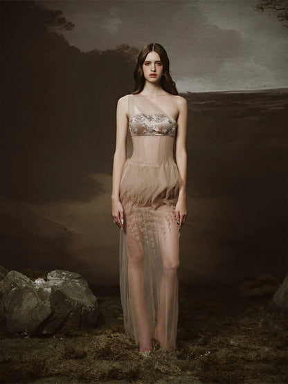 [品牌授权] LINH PHUNG Brown Junia Maxi Dress