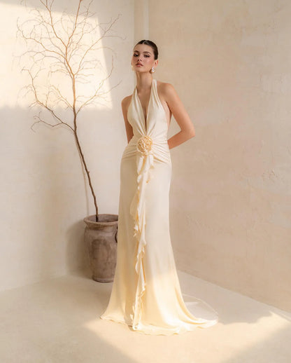 [品牌授权] Kisserine BELLATRIX SILK DRESS(2color)