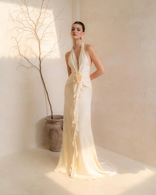 [品牌授权] Kisserine BELLATRIX SILK DRESS(2color)