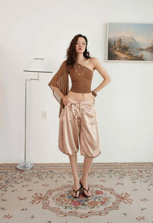 Chan.closet Linlin Top & Overci Pant (SET)