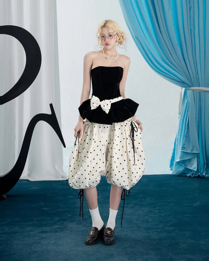 SWAN Closet Polka dot set