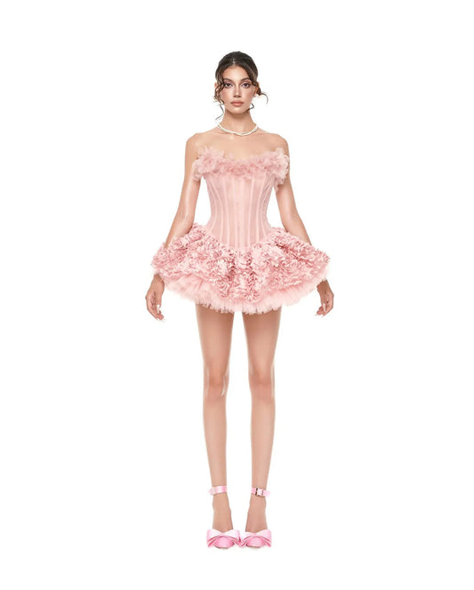 Moulinrose Bella Dress (Pink)