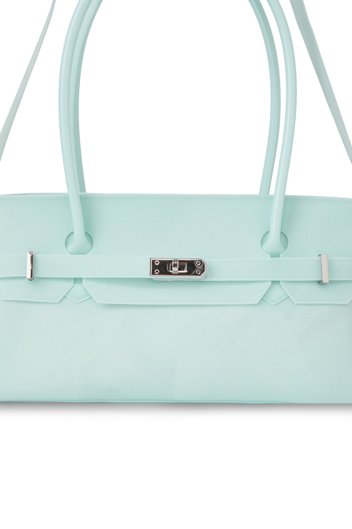 FREE CARD WALLET INCLUDED — JELLY TWO-WAY BAG IN ICE BLUE — image 7