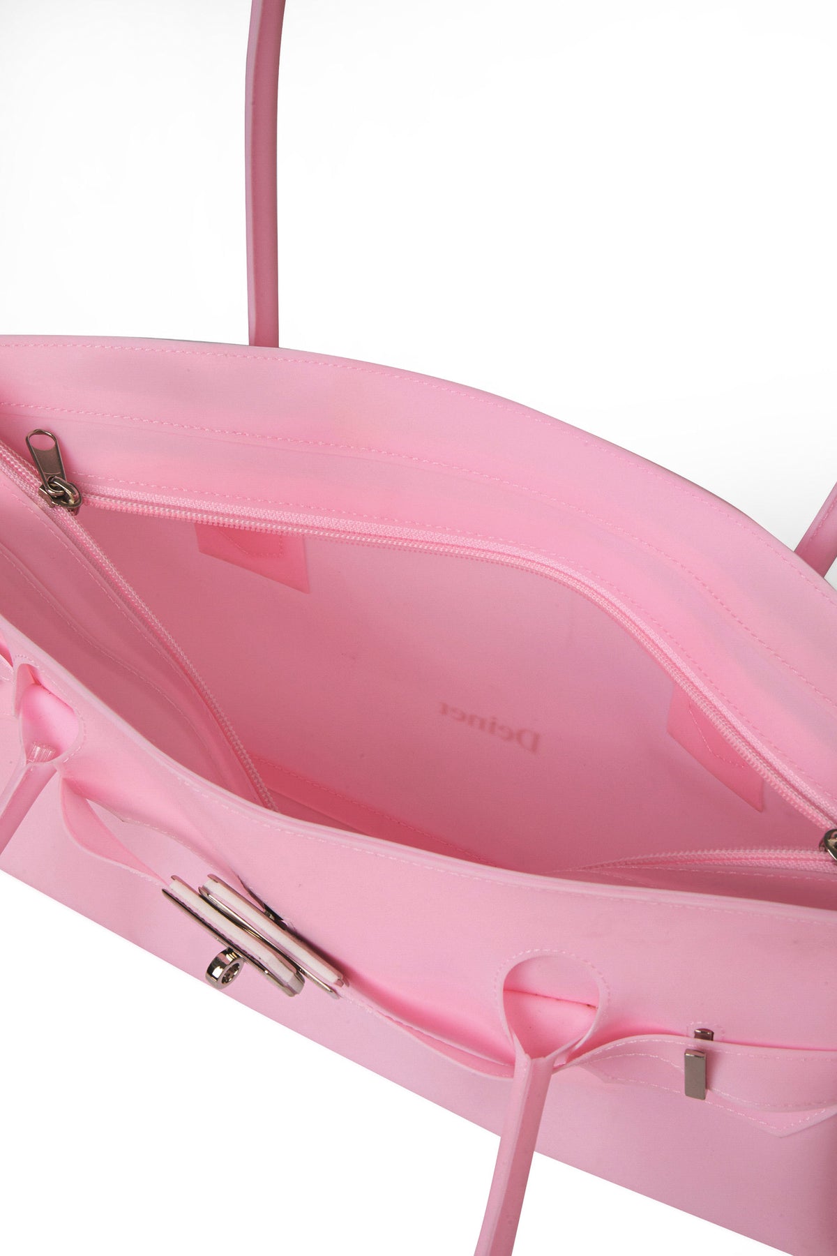 FREE CARD WALLET INCLUDED — JELLY TWO-WAY BAG IN PINK — image 11