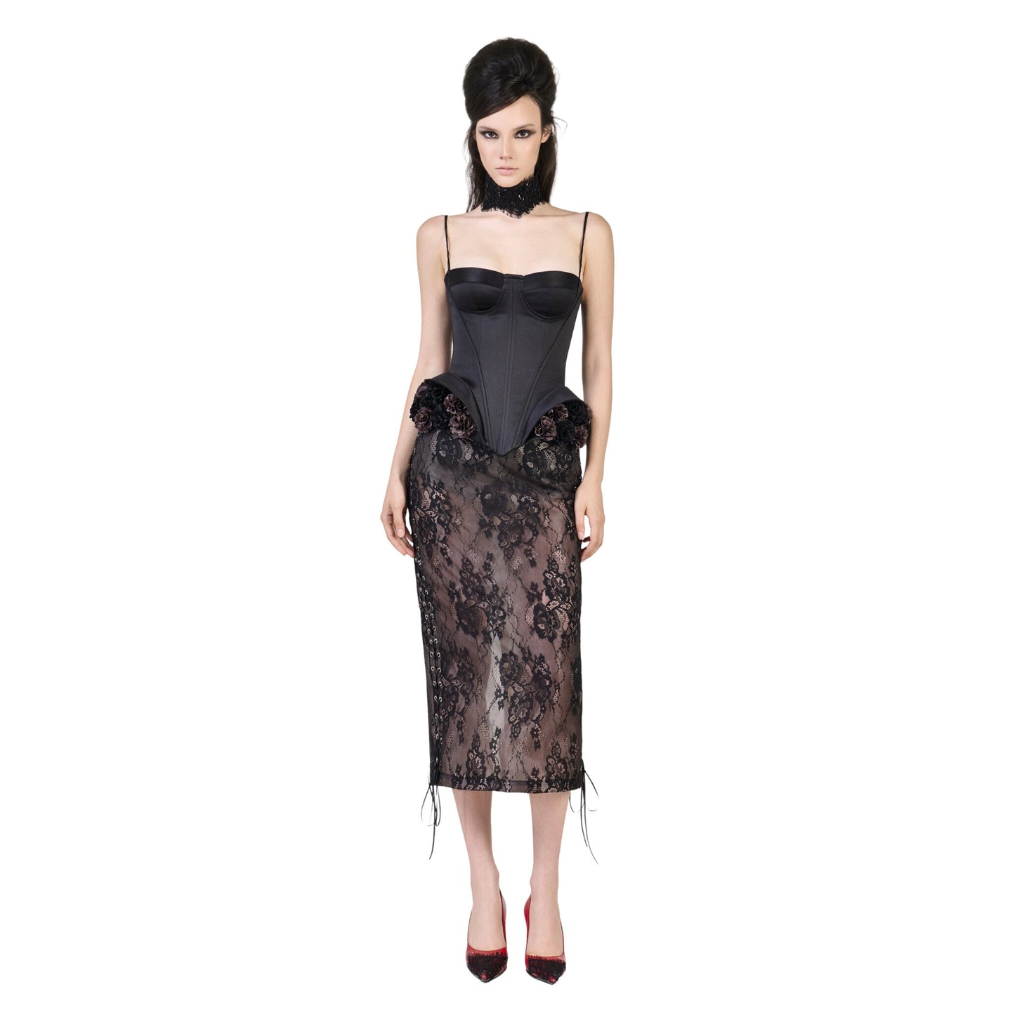 FFSD DARLING CORSET (BLACK) & KAISA SKIRT (BLACK) product image
