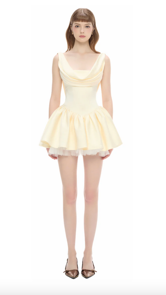 [品牌授权] Jubin Cherie Dress (ivory)