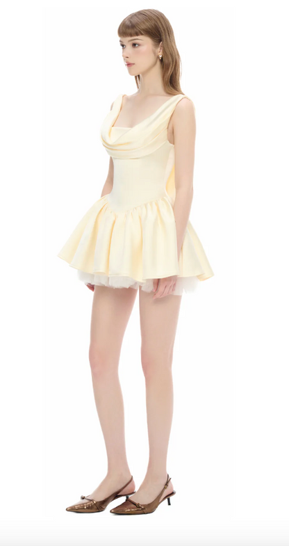 [品牌授权] Jubin Cherie Dress (ivory)