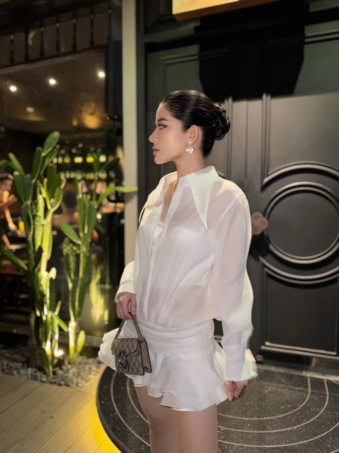 DATT [Best Seller] BLOOM SHIRT MINI DRESS product image