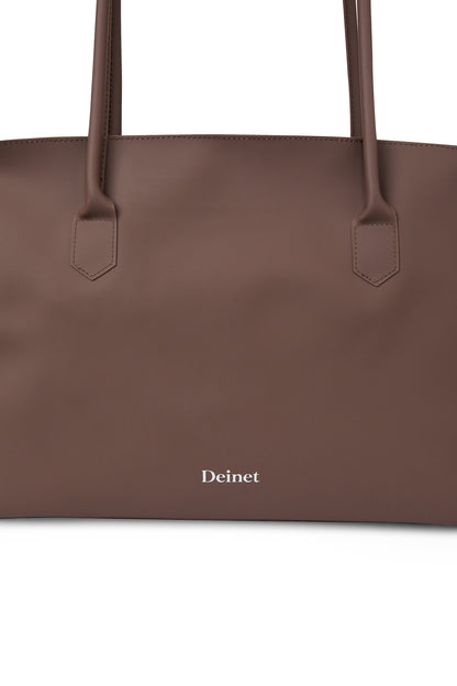 FREE CARD WALLET INCLUDED — JELLY TWO-WAY BIG BAG IN BROWN — image 8