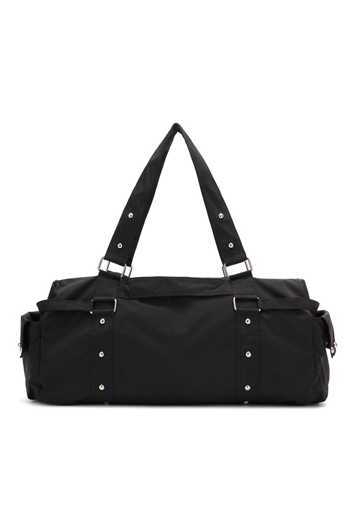 LOGO DUFFLE BAG IN BLACK — image 9