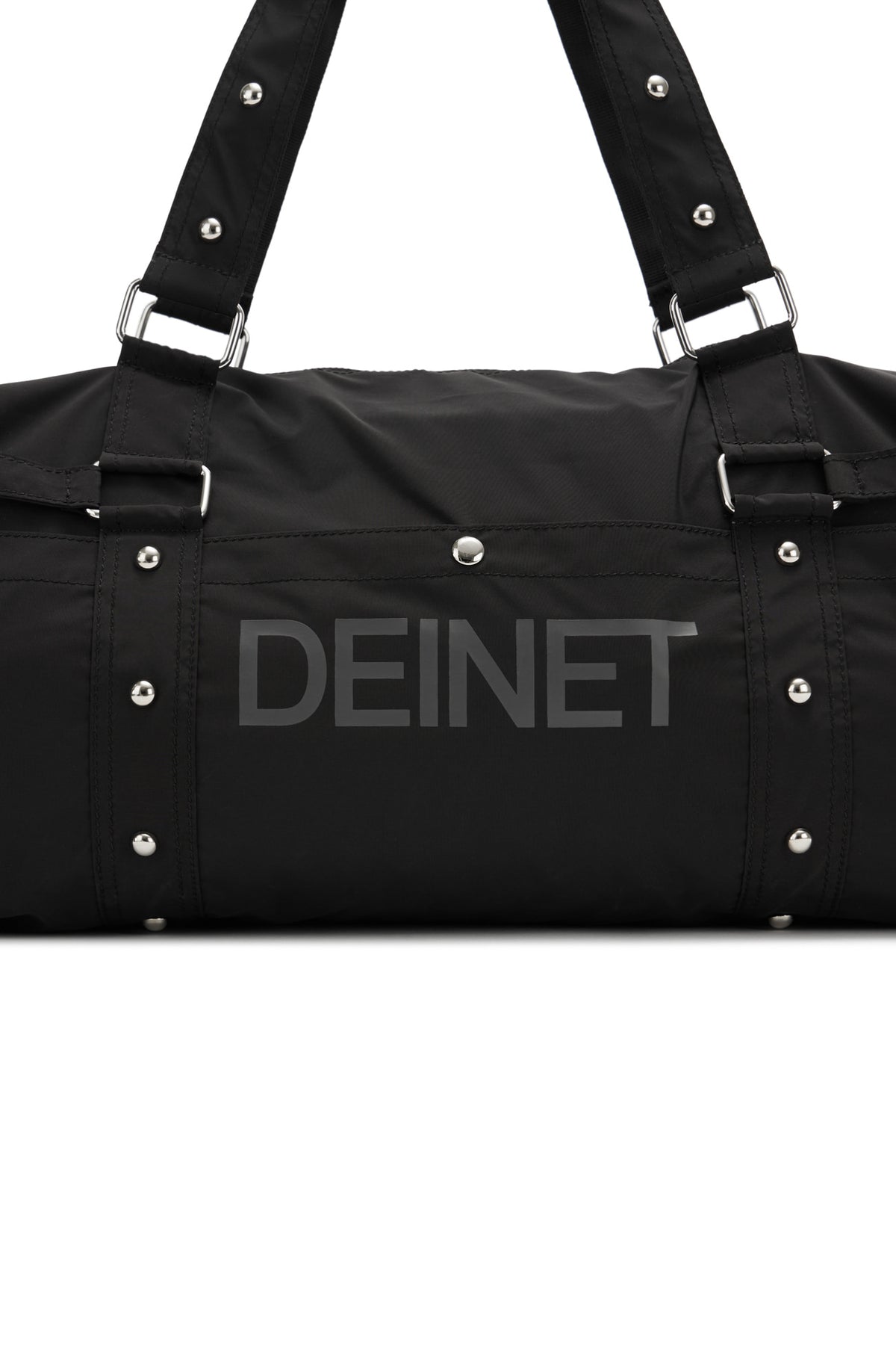 LOGO DUFFLE BAG IN BLACK — image 10