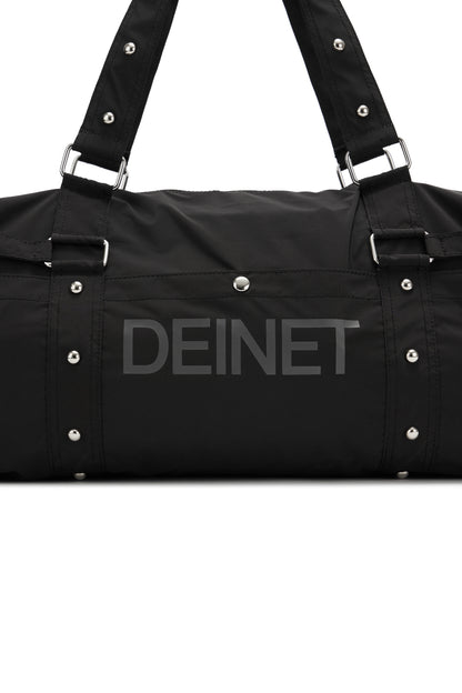 LOGO DUFFLE BAG IN BLACK — image 10