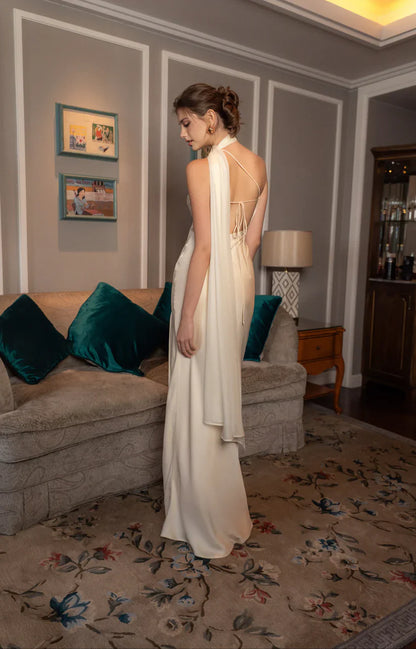 [品牌授权] KISSRINE CAILY SILK DRESS