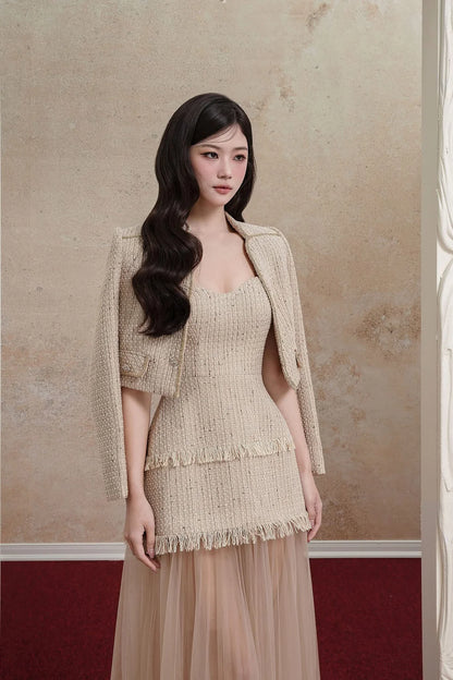 Delicate ROXI JACKET & ROXI DRESS （SET）