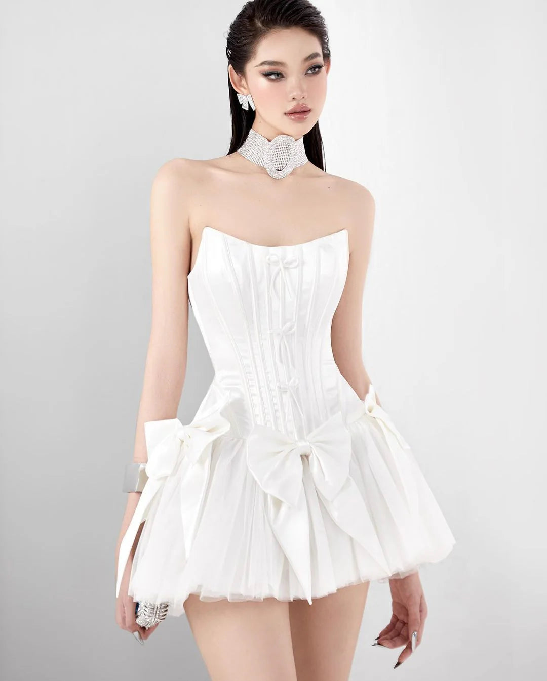 [品牌授权] Mael Femme [Best Seller] COPPÉLIA DRESS-White