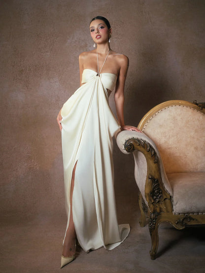 KISSERINE ISABELLA SILK DRESS