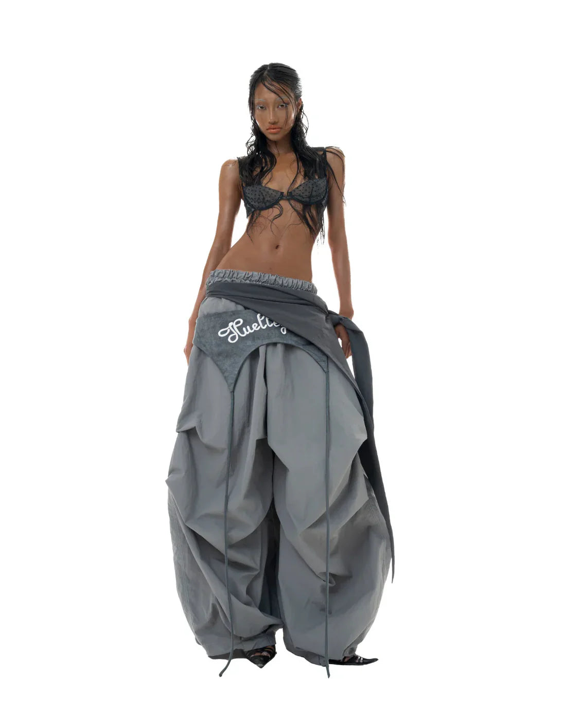 [品牌授权] Huelleyrose Kalista Pants - Grey