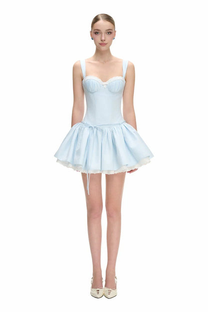 [品牌授权] Jubin FAUNA DRESS (BLUE)