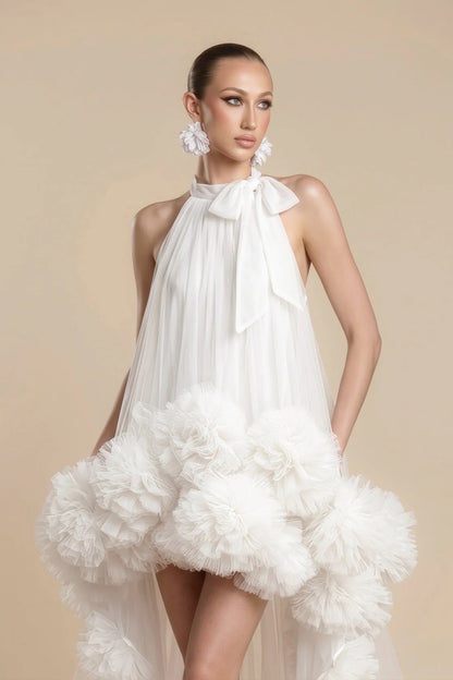 MAEL FEMME KYRIEL DRESS - WHITE