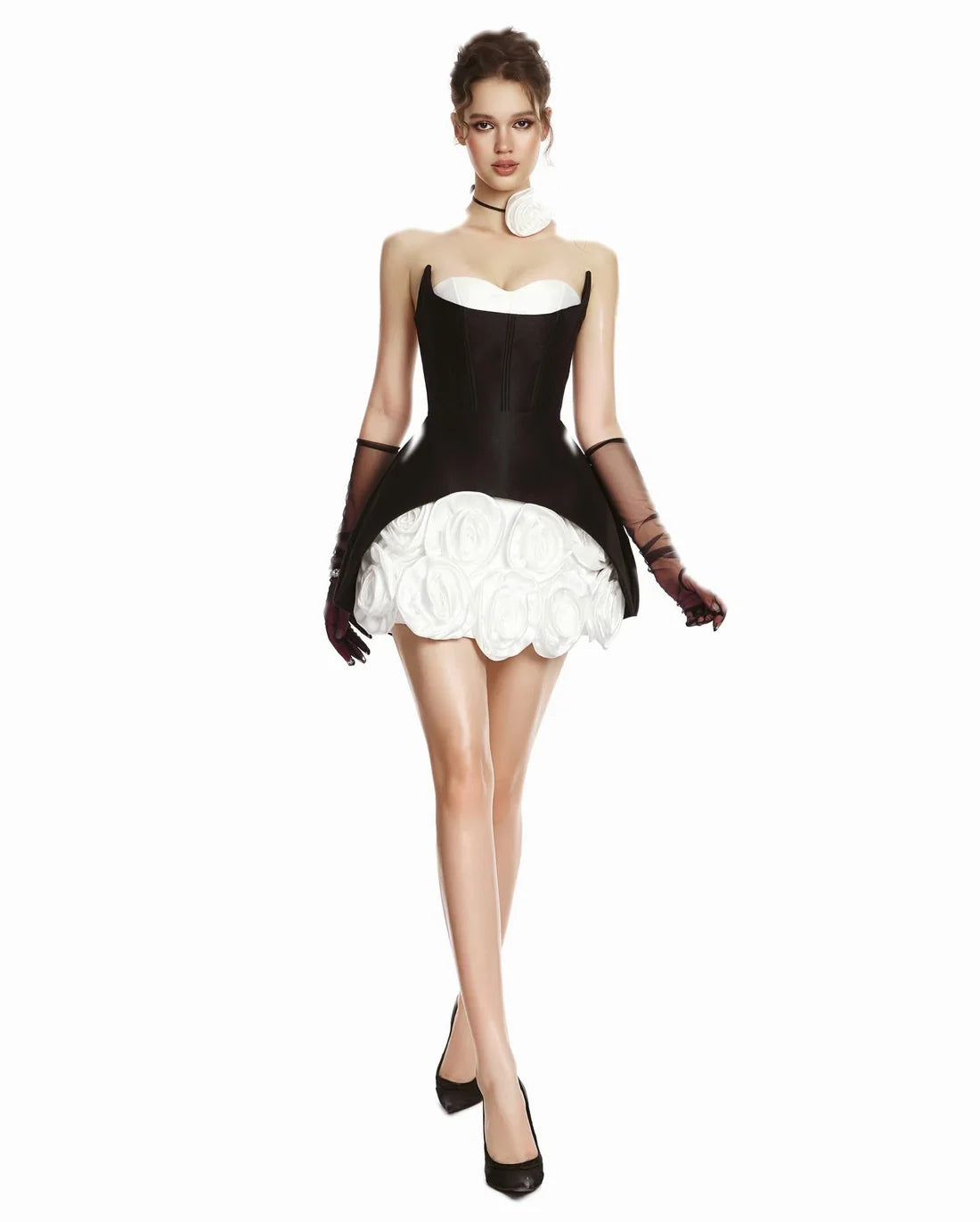 Moulinrose Karen Black Dress