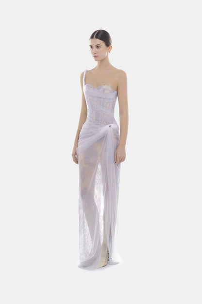 [品牌授权] MONTSAND Purple Mara Maxi Dress