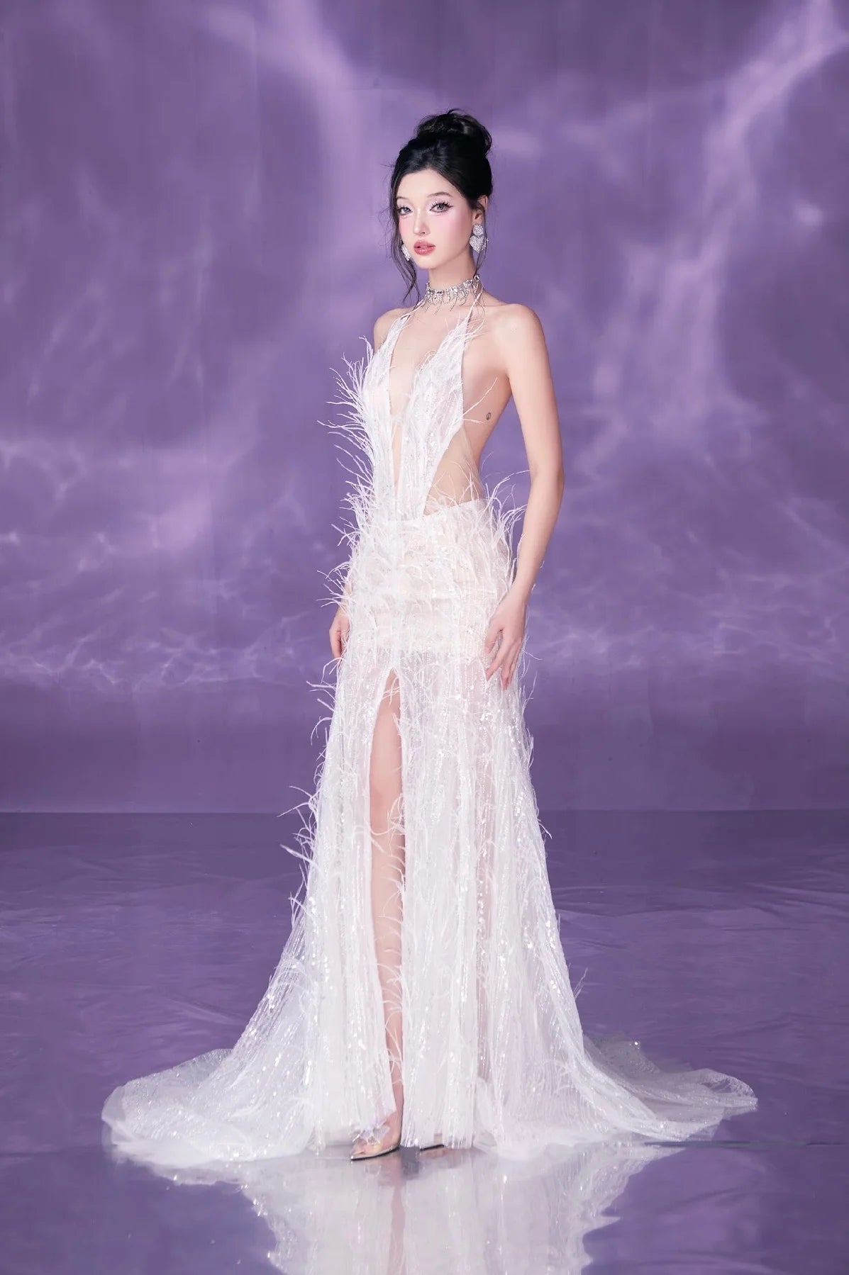 [品牌授权]By Jenny White Ami Maxi Dress