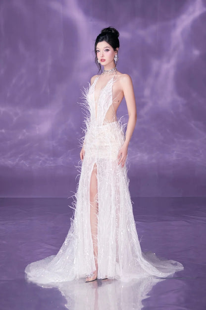 [品牌授权]By Jenny White Ami Maxi Dress