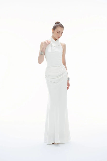 BYDENIO Eleanor Backless Fishtail MaxiDress