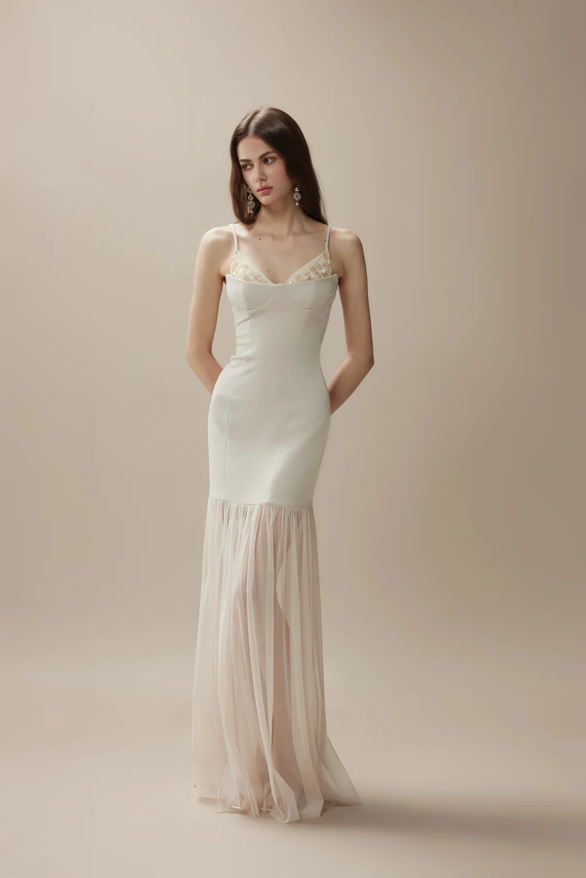 FA SOGNO White Maxi Dress